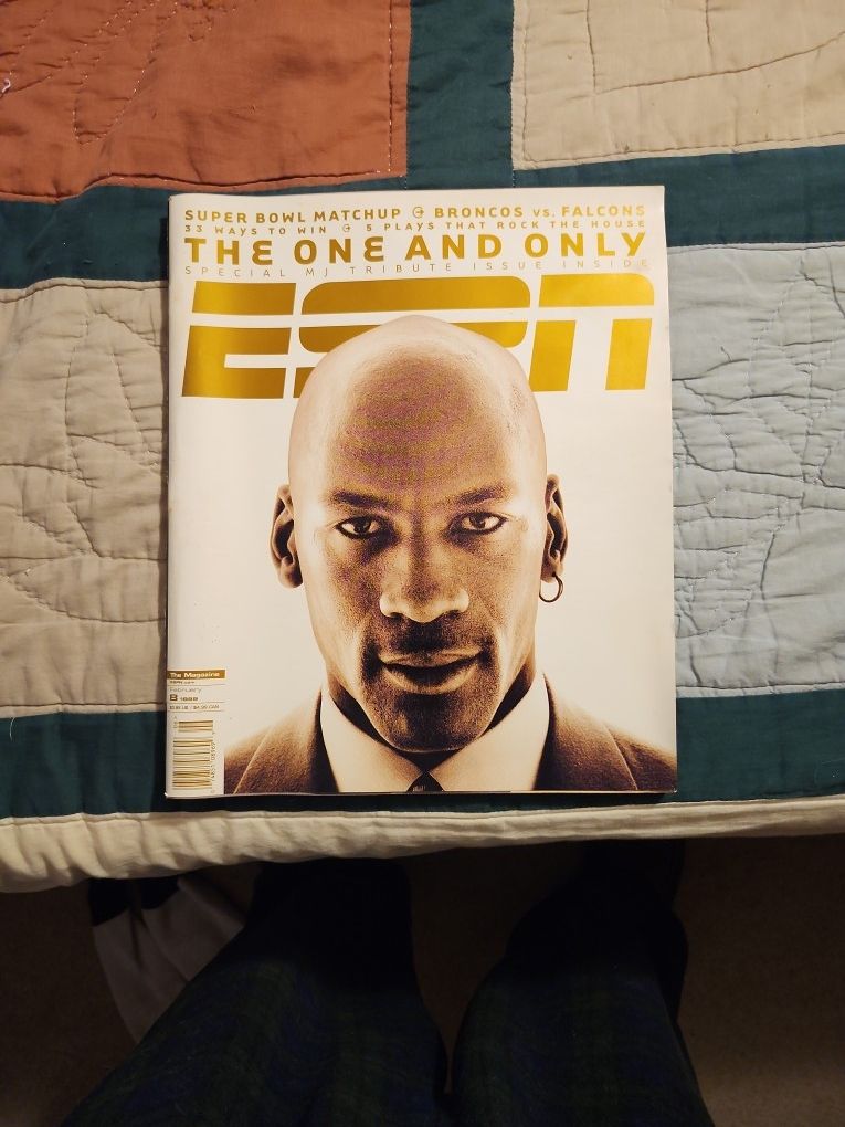 1999, ESPN; The Magazine, Micheal Jordan Cover