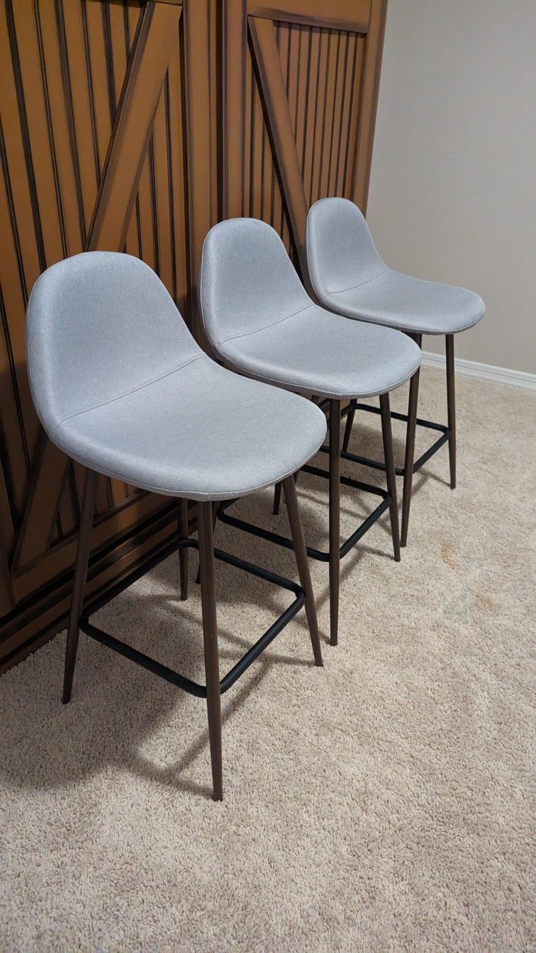 3pk Copley Upholstered Counter Height Barstool 