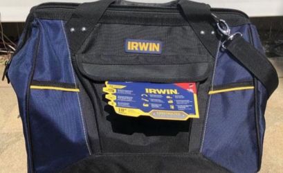 Irwin 18” Heavy Duty Zippered Tool Bag