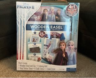 Disney Frozen II 4-in-1 Wooden Easel Set