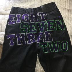 Brand name jeans