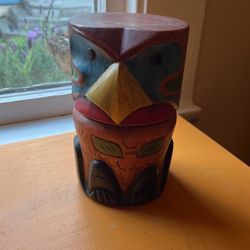 Mid Century Totem Pole Pottery 