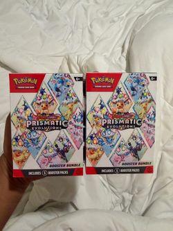 Prismatic Evolutions booster bundles