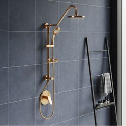 Pulse Kauai III Rain Shower System with Handshower - Chrome (1011-CH)
