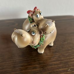 Hippo Ornament