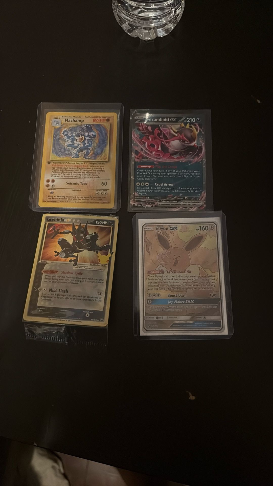Lot Of 4 Cards