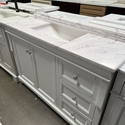 White 48” Vanity