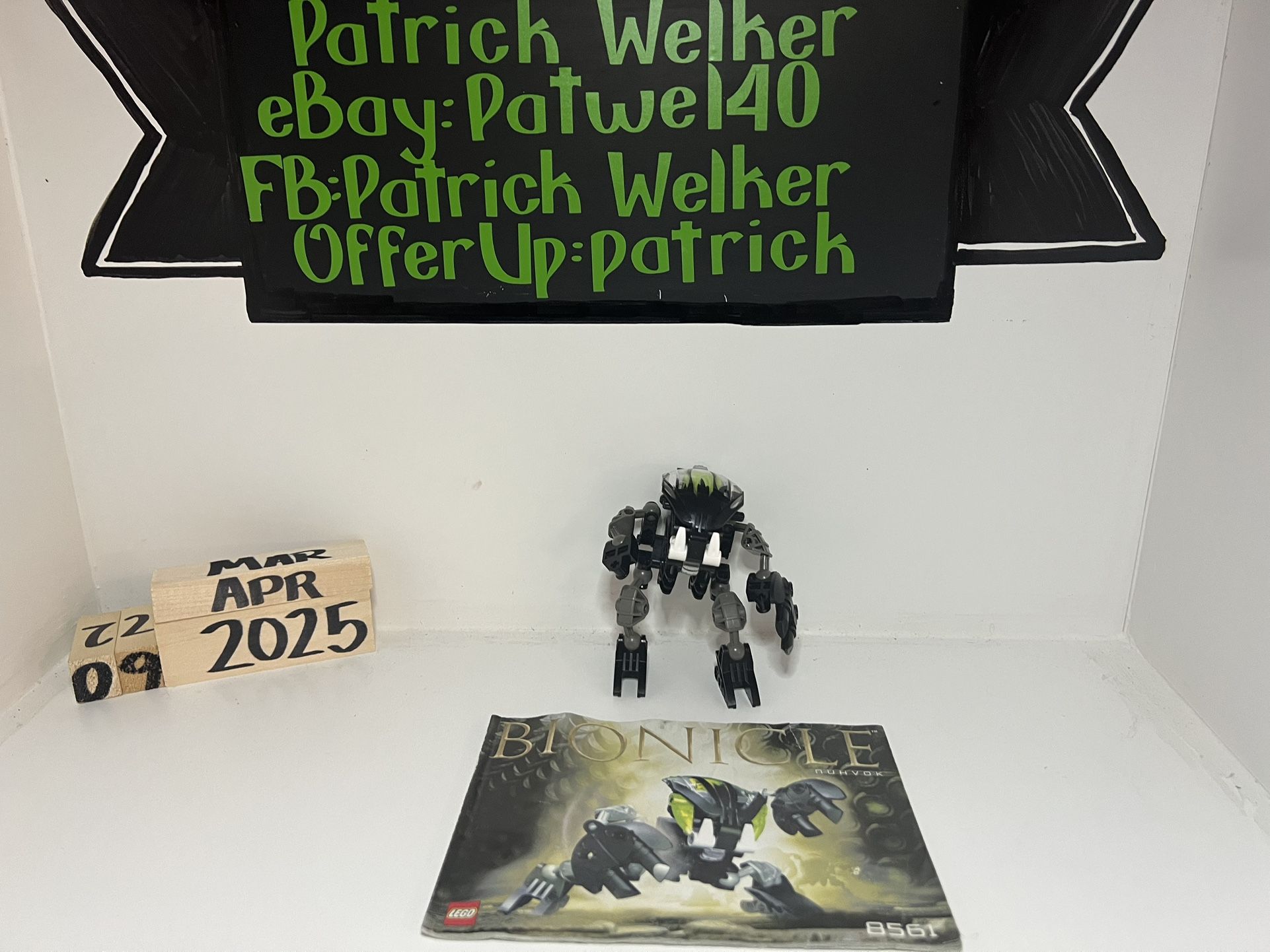 8561 LEGO Bionicle Bohrok Nuhvok