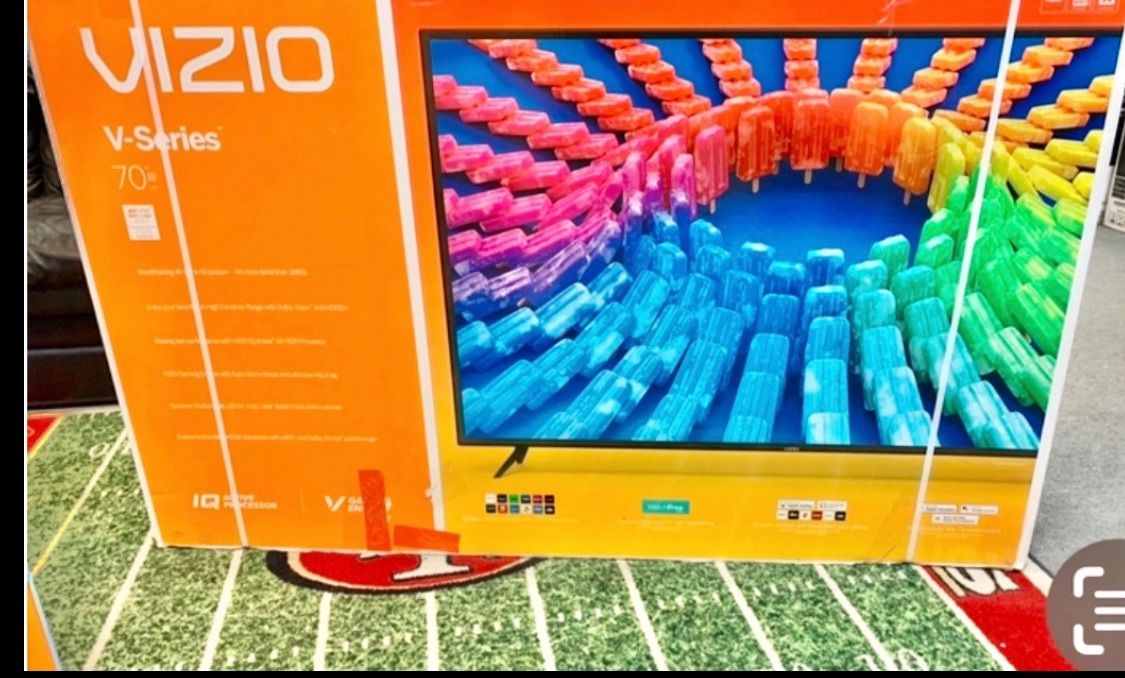70 Vizio Tv Smart 4k HDTV In Box 6 Month Warranty. Free Delivery