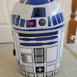 Disney Store Star Wars R2-D2 Rolling Carry On Luggage