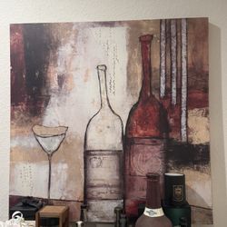 Wine Bottle Wall Art 