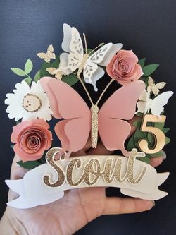 Butterfly Cake Topper