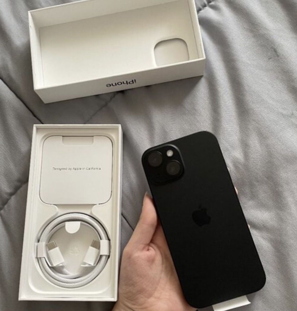 Applie iPhone 15 Black 128 T-Mobile