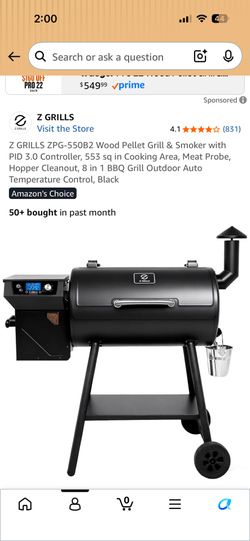 Z Pellet/ Smoker Grill