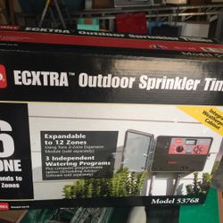 Outdoor Sprinkler Timer