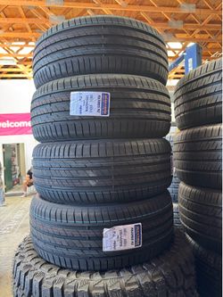 235/45/18 Maxtrek 4 New Tires Installed and balanced