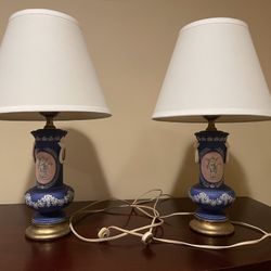 Antique Porcelain Lamps 