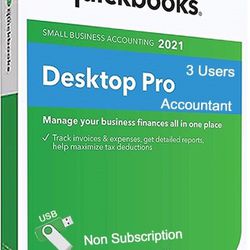 QuickBooks Pro Accountant 3 Users Non Subscription