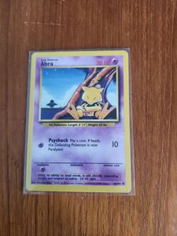 Abra 43/102 Base Set from 1999 (ENG)