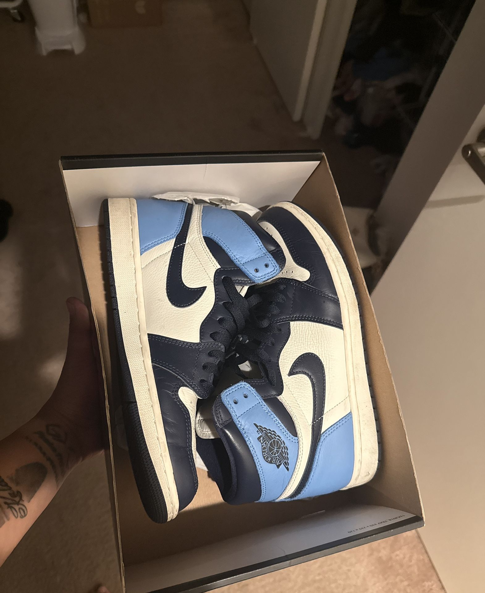 Jordan 1 obsidian