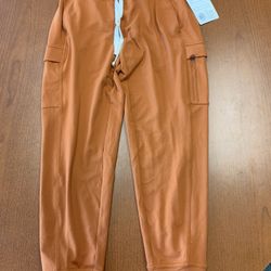 Nwt Womens Alpine Design Xs Field Knit Jogger Burnt Orange 