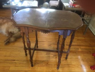 antique couch table