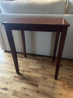 Wood Side Table