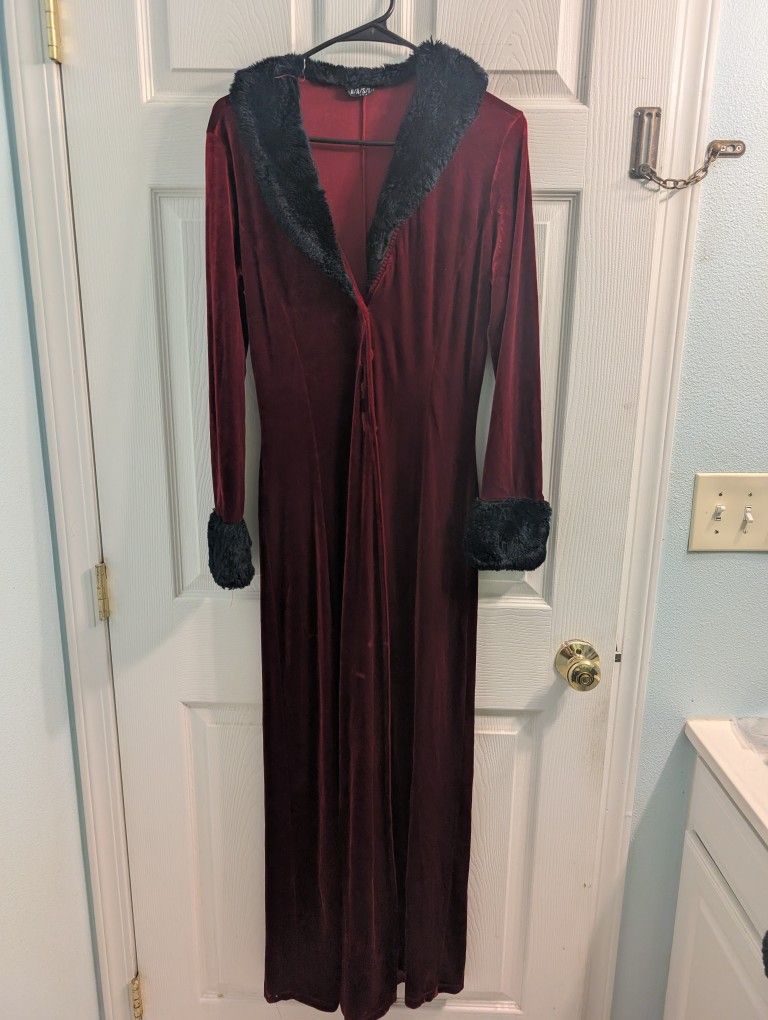 Goth Velvet Robe/Jacket