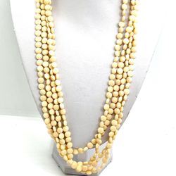 Vintage Japanese Multistrand Necklace 