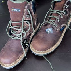 Hawx  Working Boots (8 Steel Toe) and 8.5 Non Steel T.