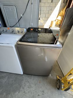 Set Washing Machine & Electric Dryer Lavadora Y Secadora.  
