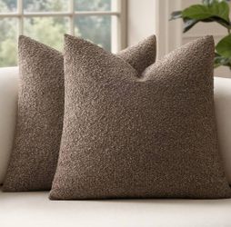 New! Pair of Large Decorative Pillow Covers -  25"x25"
