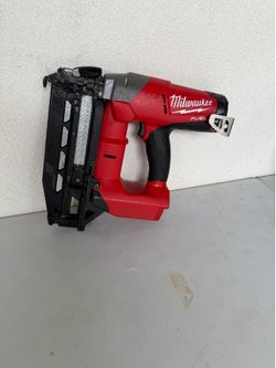 📌Milwaukee M18 FUEL 18-Volt Lithium-Ion Brushless Cordless Gen ll 16-Gauge Straight Finish Nailer (Tool Only) 👉PRECIO FIRME NO MENOS👉$200