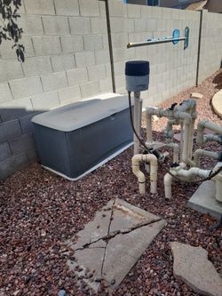 Pool Stuff Storage Bin