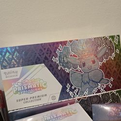 Prismatic Evolutions Super Premium Collection Spc Pokemon Box Sealed