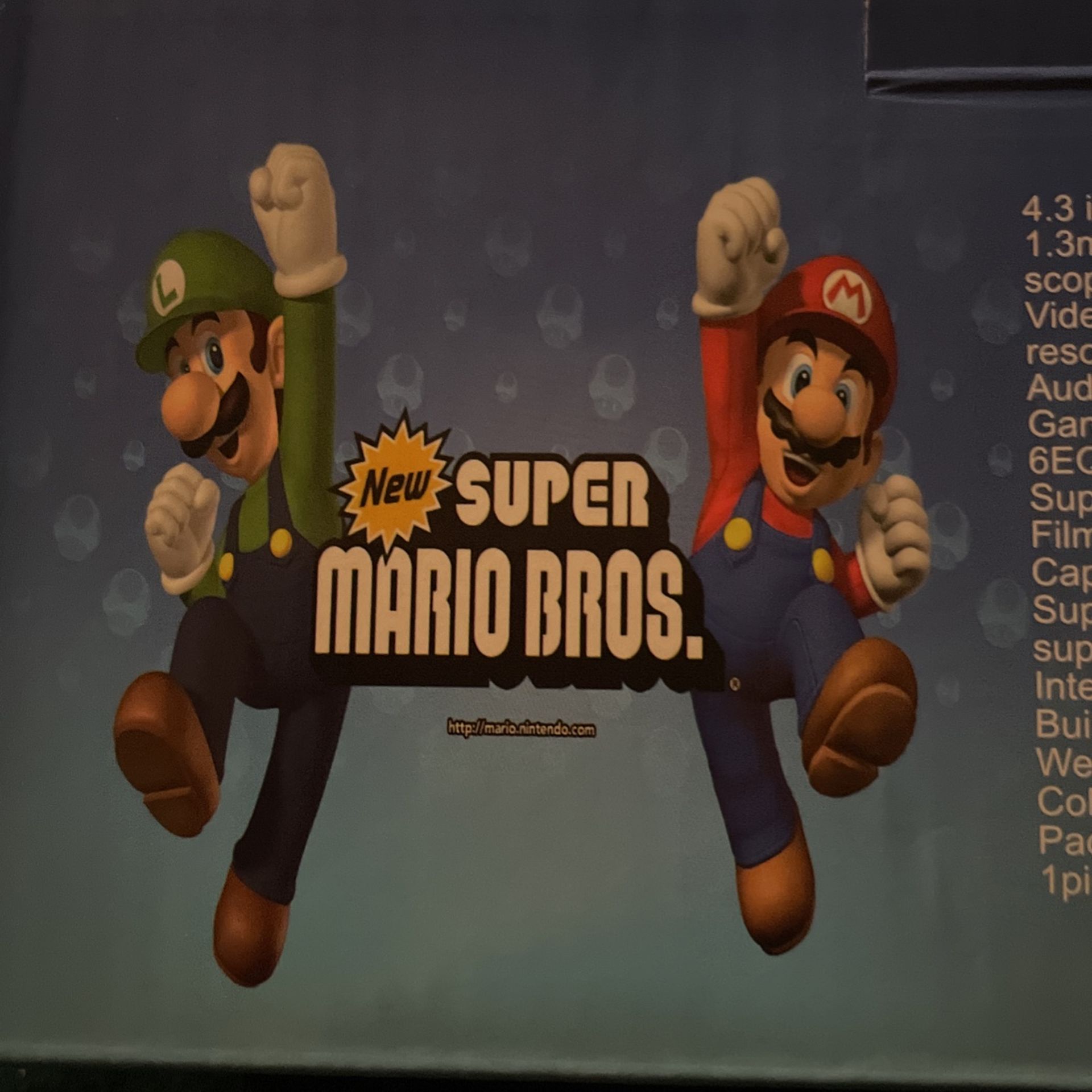 Mario Brothers Hand Held Video Games