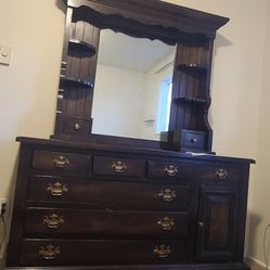 Old Wardrobe/mirror "Sears Open Hearth Collection"