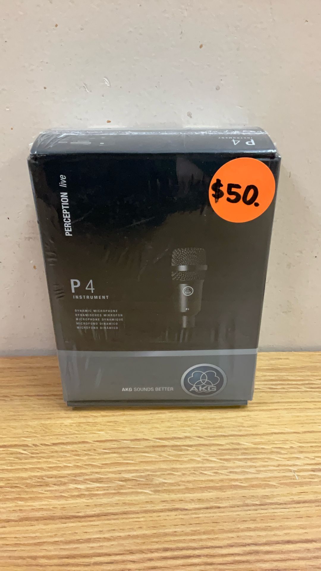 AKG P4 DYNAMIC MICROPHONE.