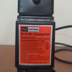 Drill bit sharpener
