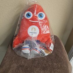 Paris 2024 Olympics Phryges Logo Plush