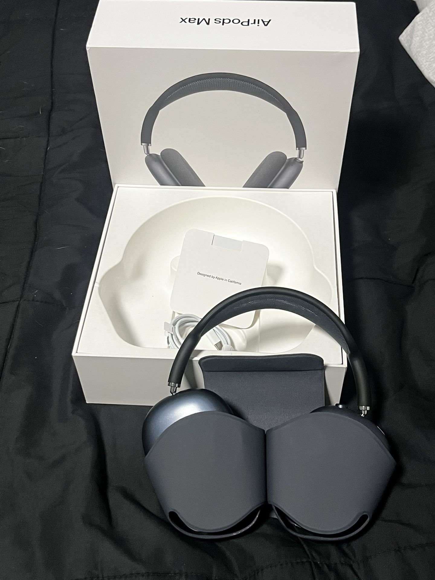 AirPod Max Midnight Black Type COpen Box