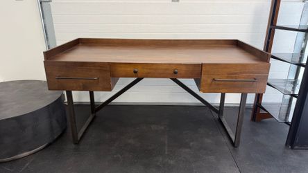 Ashley Furniture Modern Industrial Desk – 3 Drawers