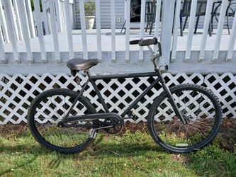 Large frame beach cruiser bike with new chain single speed ready to ride 26 in