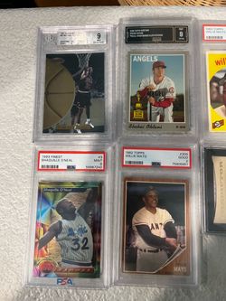 Sports cards selling individually let me know what you’re interested in and I’ll send you a price please no lowballing