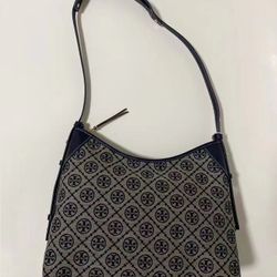 TORY BURCH T MONOGRAM MESSENGER