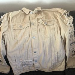 Khaki Denim Jacket