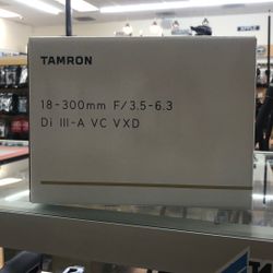 Tamron 18-300mm F/3.5-6.3 Di III A VC VXD APS C Canon RF