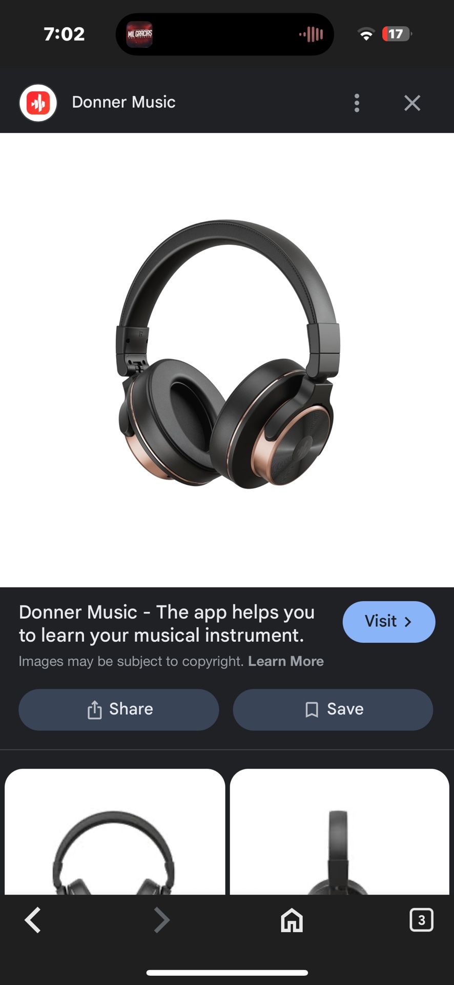 Donner M100 Studio Monitor Headphones