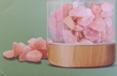 Himalayan Salt Lamp With Changing Light 