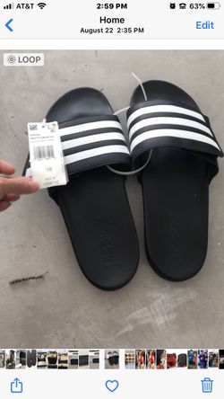 Adjustable man Adidas fit flop. (Brand New size 10)